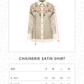 Chainerie Satin Shirt - Zircon