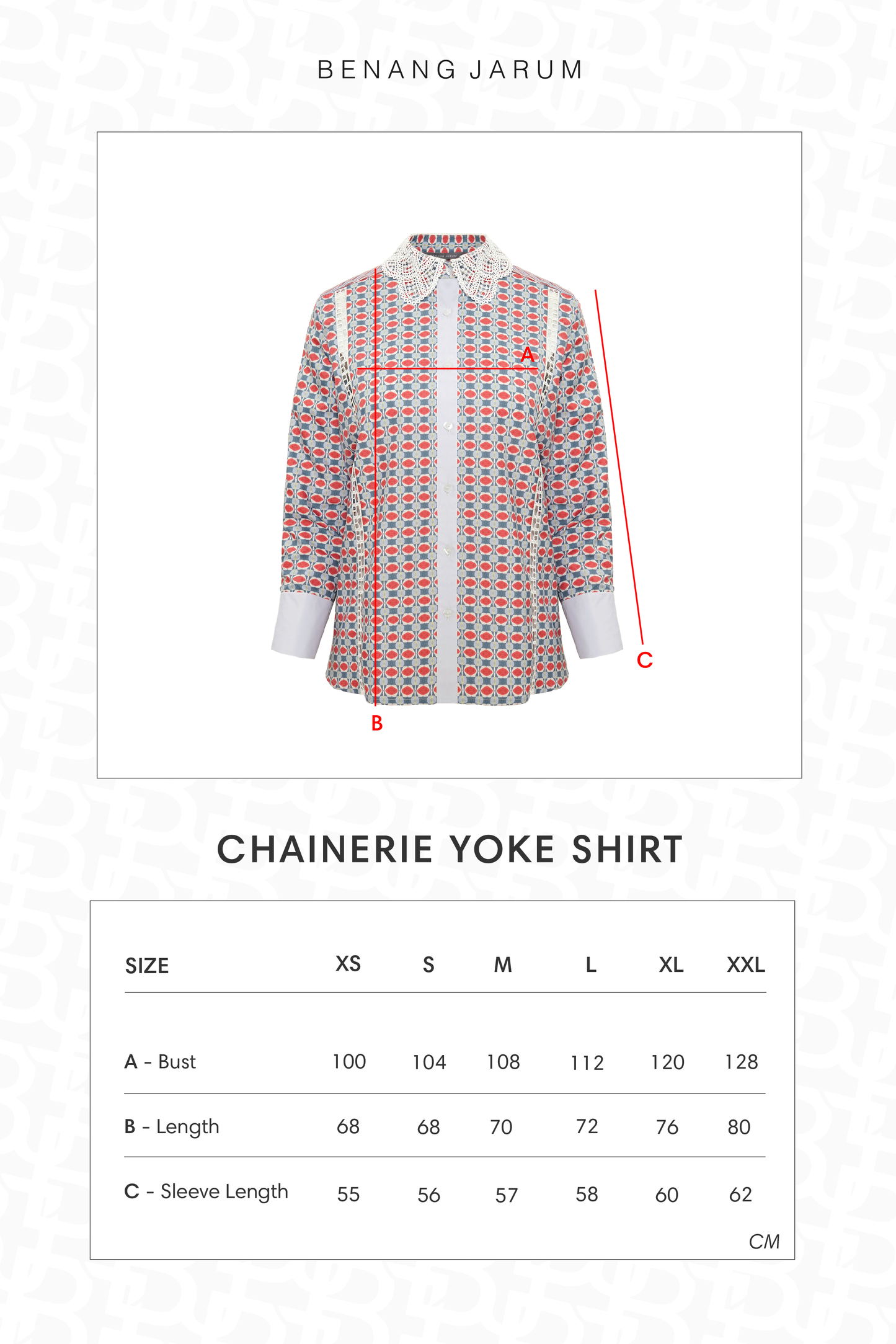 Chainerie Yoke Shirt - Azurite
