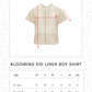 Blooming Eid Linen Boy Shirt - Daisy