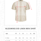 Blooming Eid Linen Men Shirt - Daisy