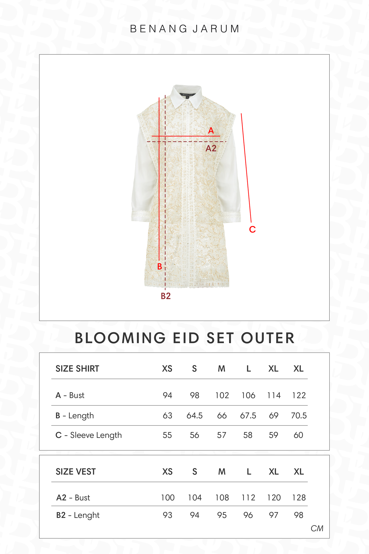 Blooming Eid Set Outer - Daisy