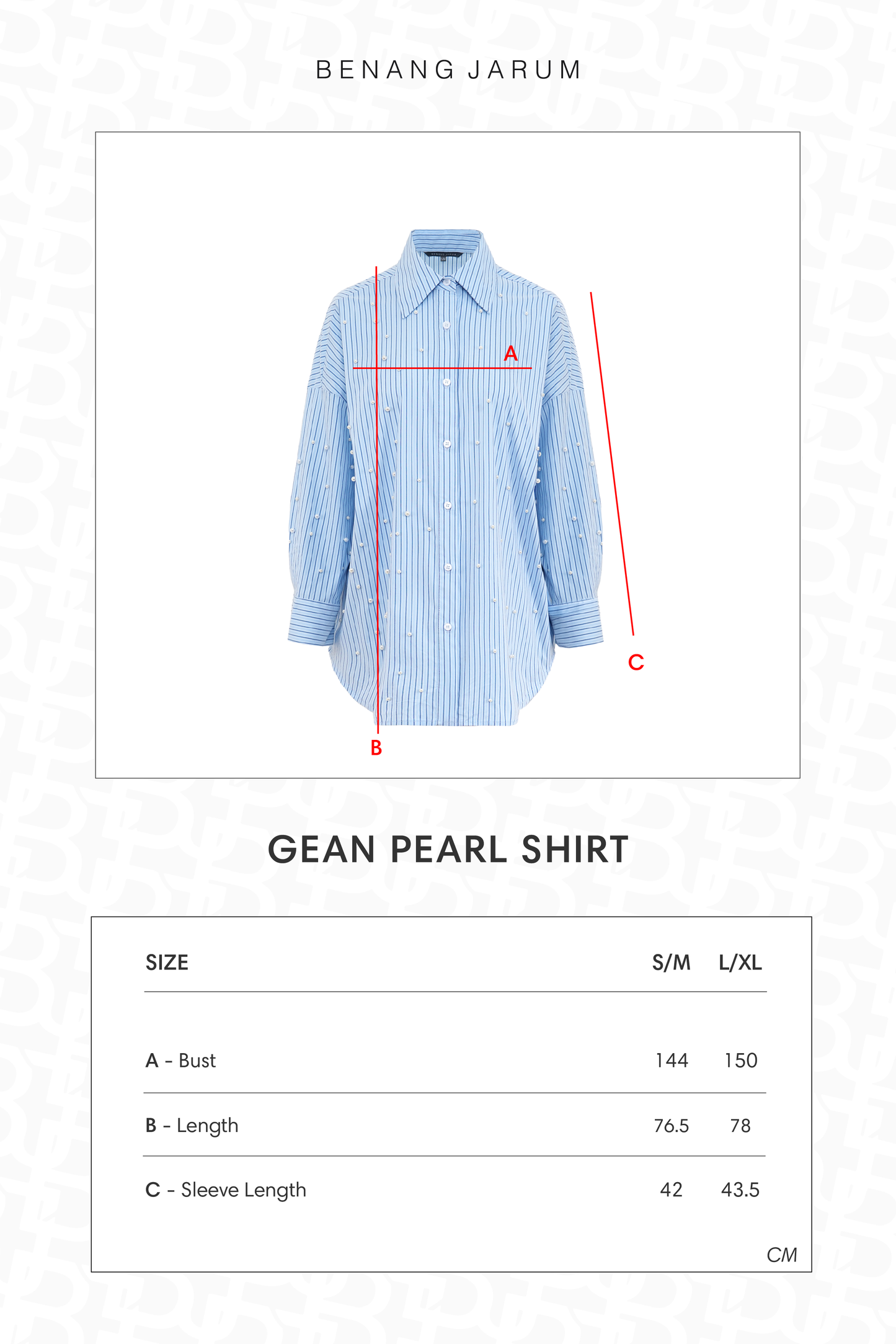 Gean Pearl Shirt - Blue