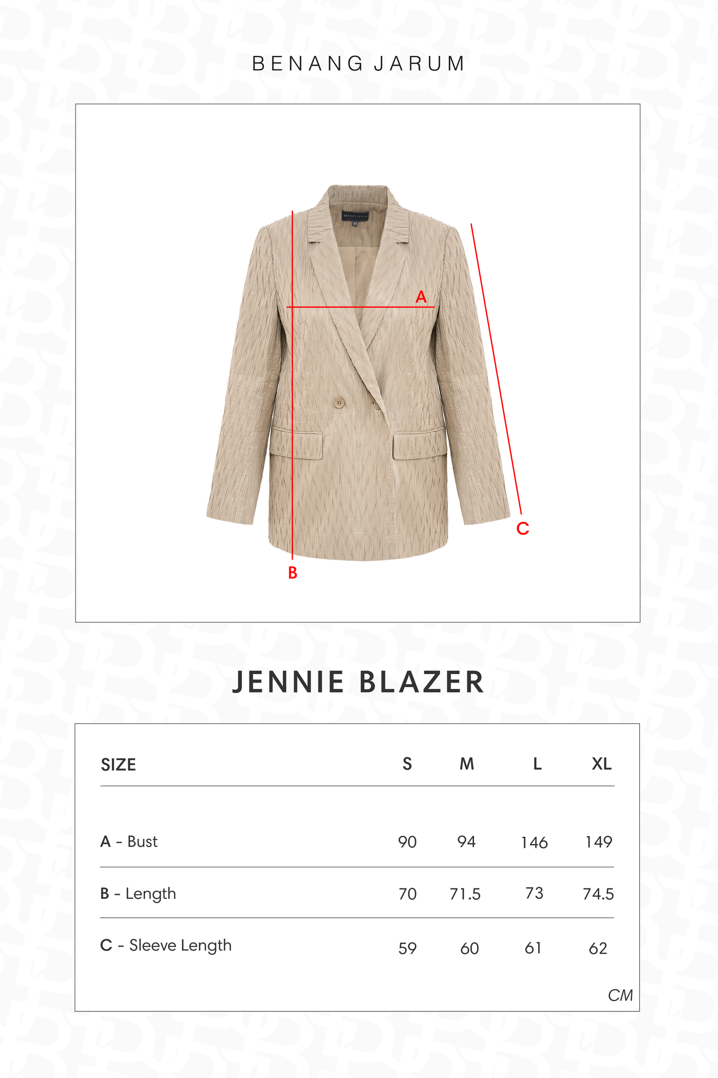 Jennie Blazer - Cream