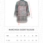 Marchesa Godet Blouse - Zellige