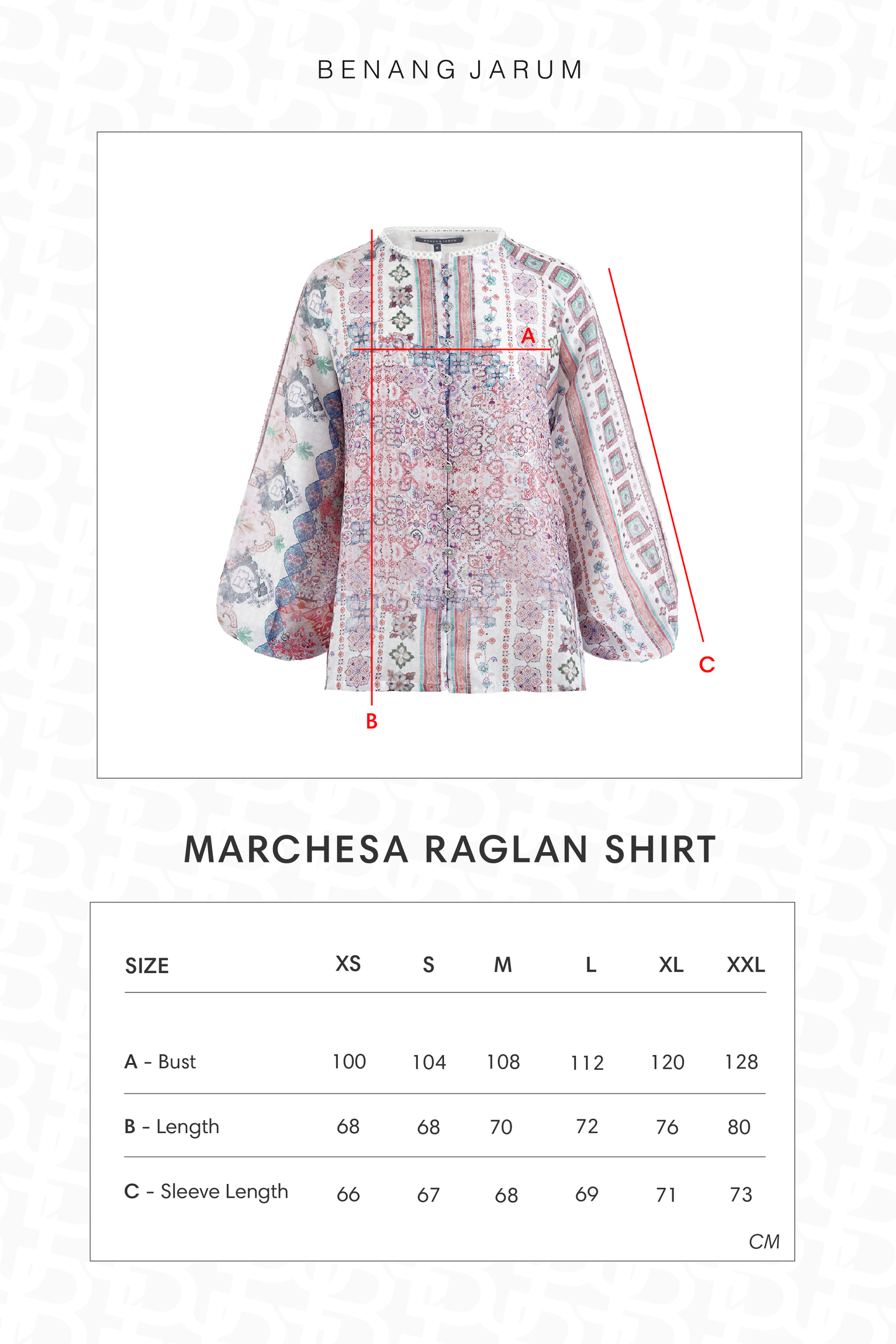 Marchesa Raglan Shirt - Lulu