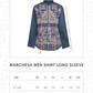 Marchesa Men Shirt Long Sleeve - Majorelle