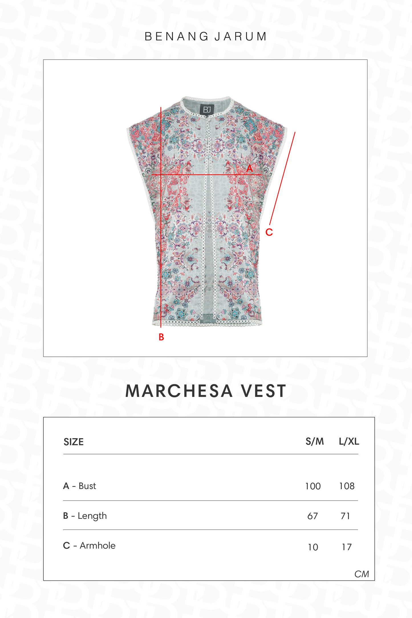 Marchesa Vest - Zellige