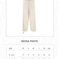 Reena Pants - Light Beige