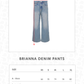 Brianna Denim Pants - Blue