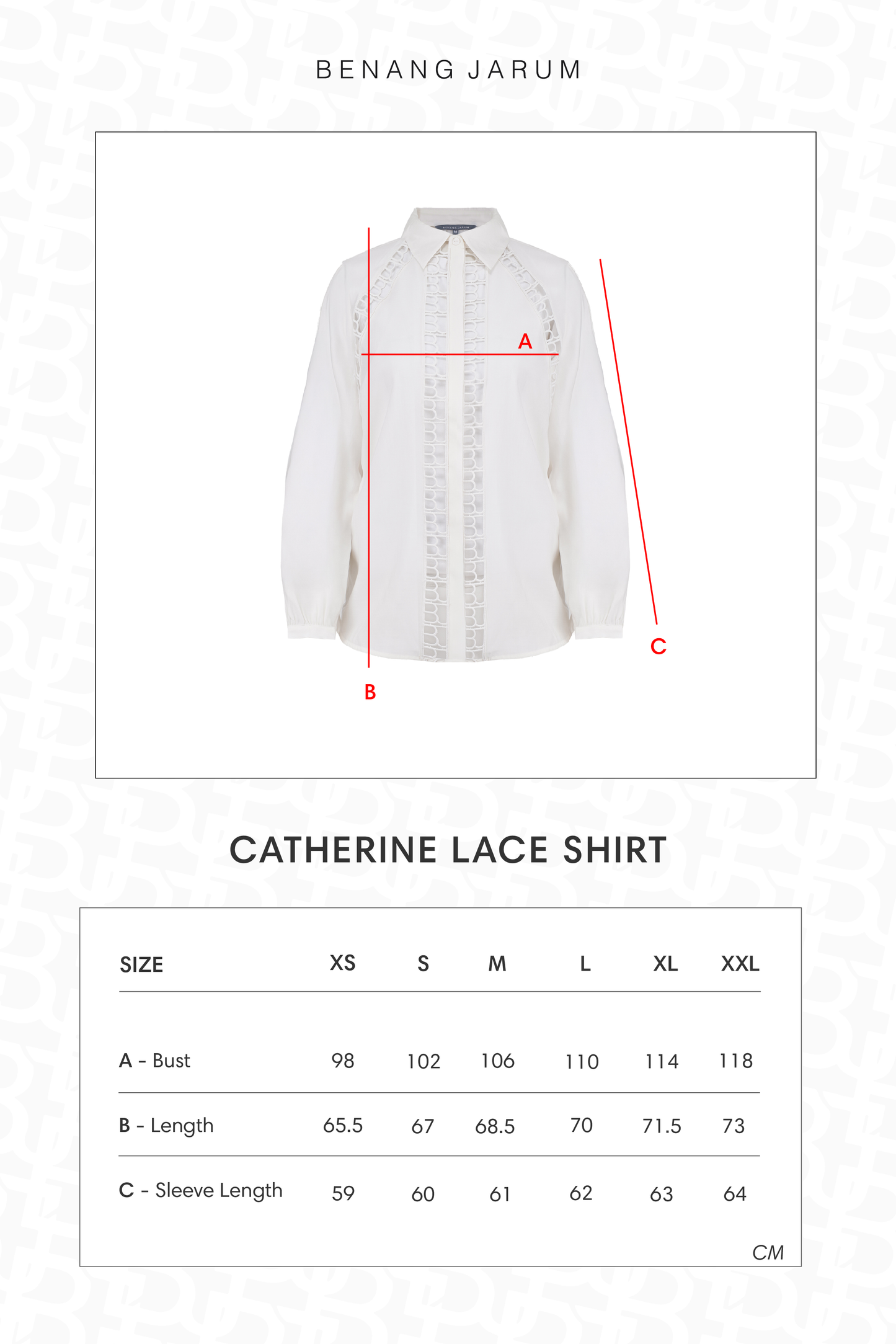 Catherine Lace Shirt - Off White