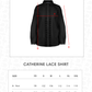 Catherine Lace Shirt - Black
