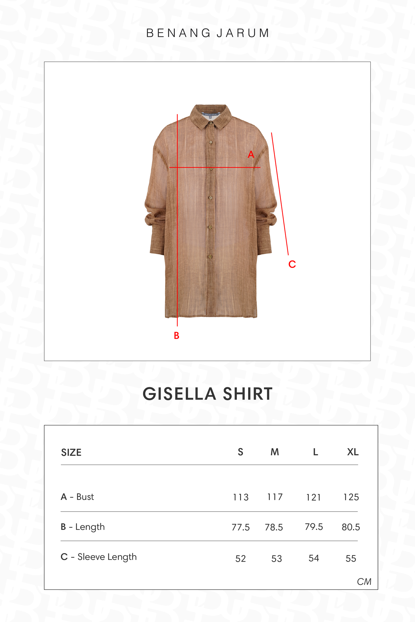 Gisella Shirt - Brown