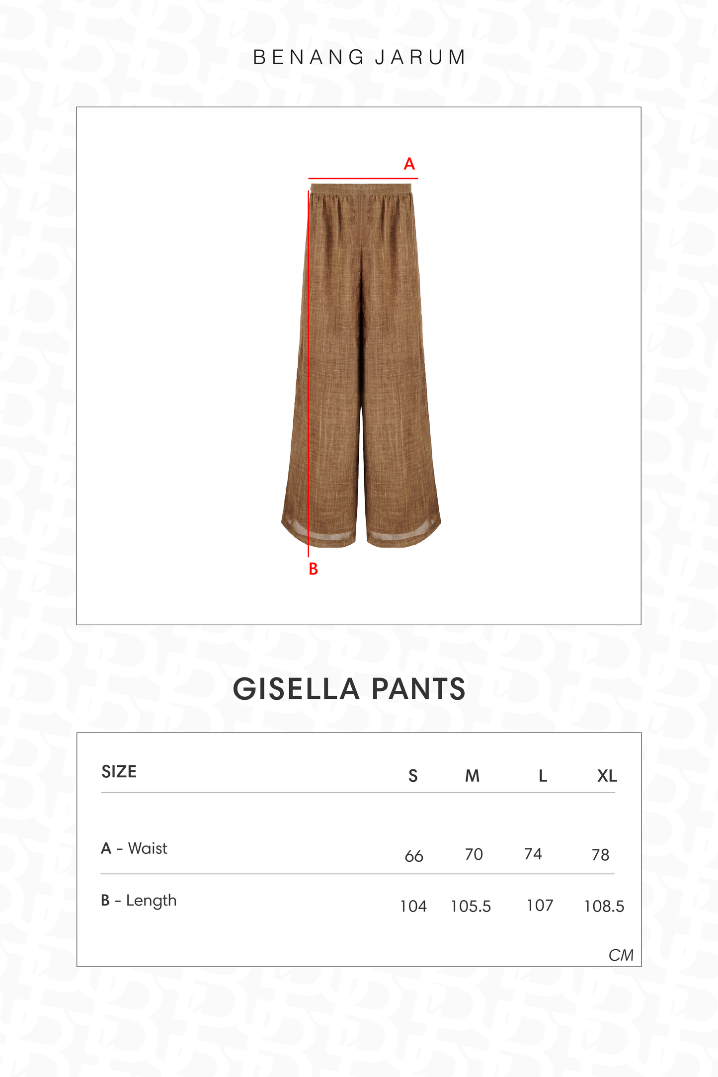 Gisella Pants - Brown