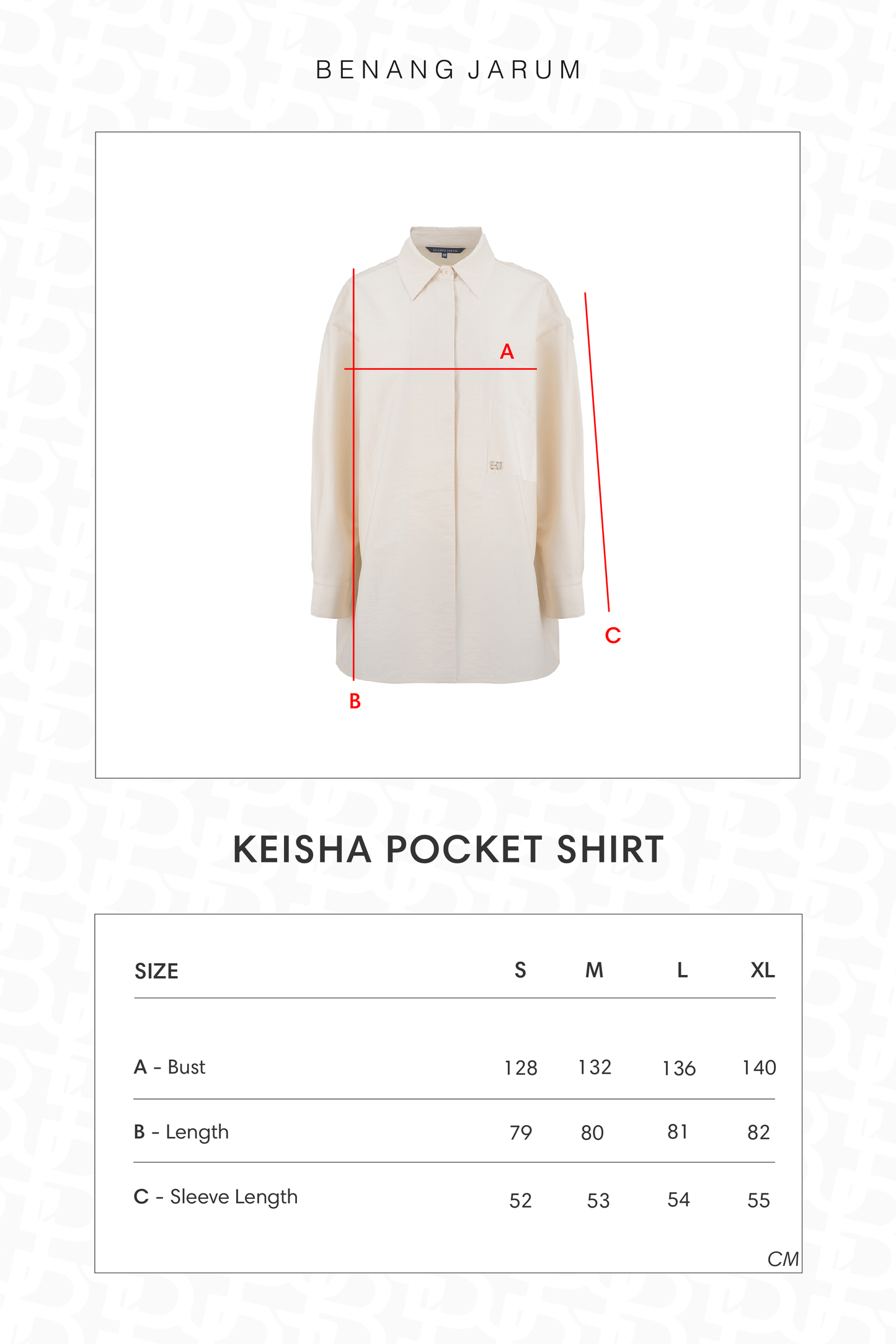 Keisha Pocket Shirt - Beige