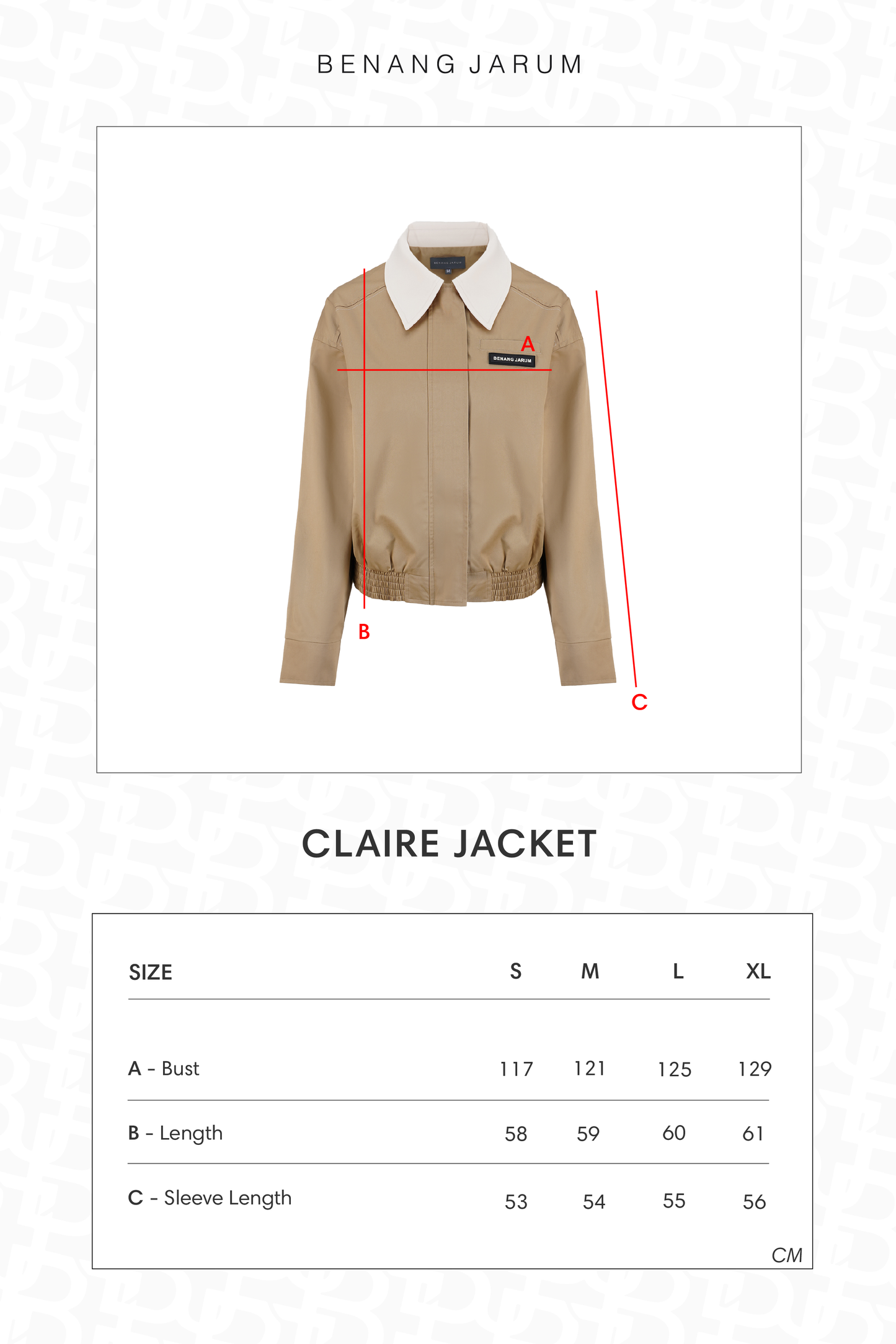Claire Jacket - Khaki