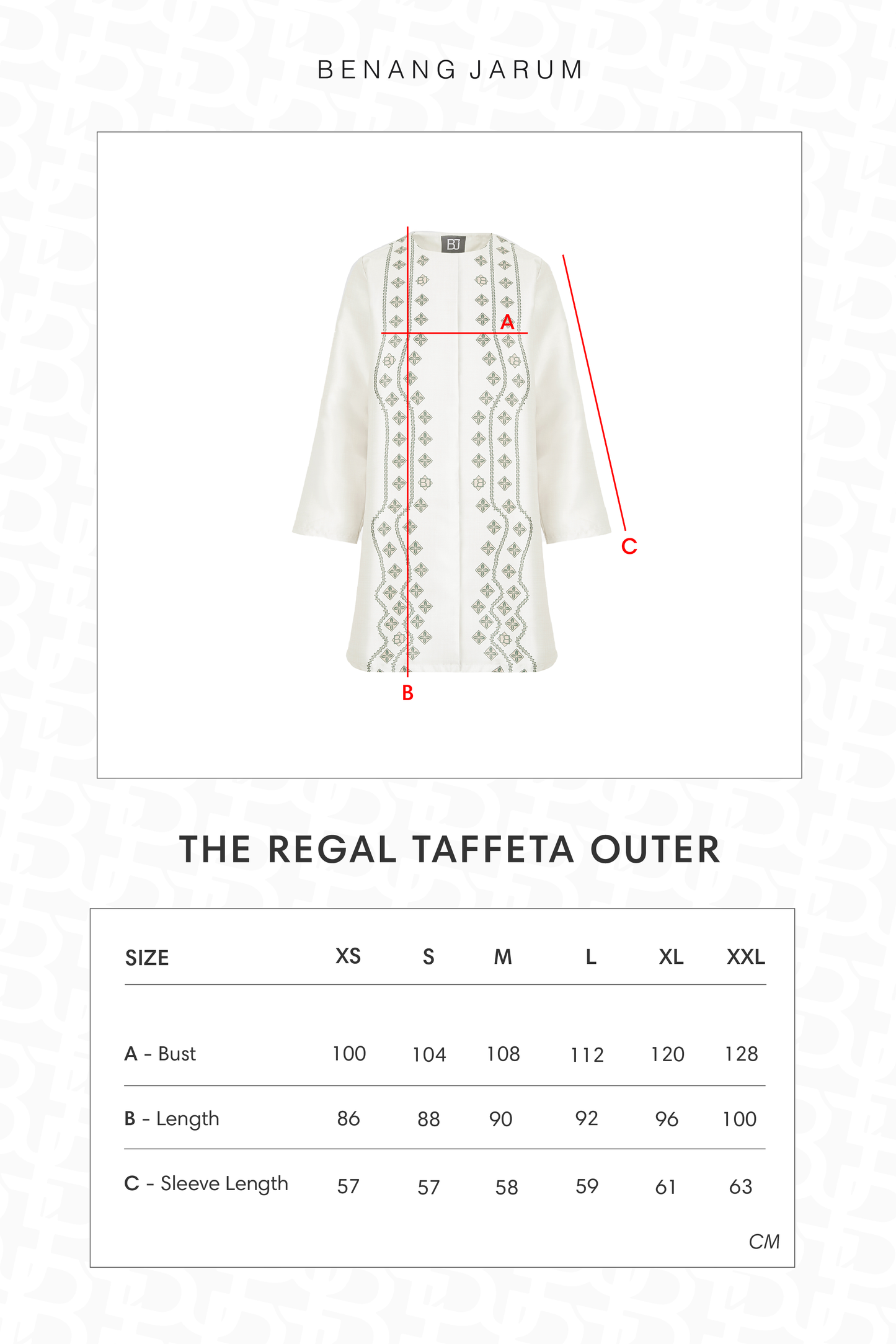 The Regal Taffeta Outer - Sandsage
