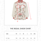 The Regal Sheer Shirt - Sandsage