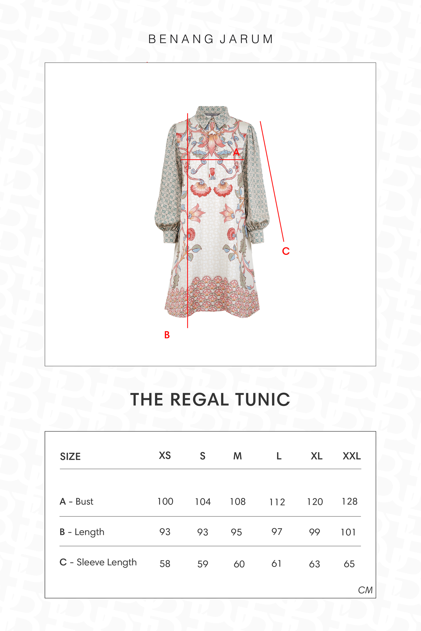 The Regal Tunic - Sandsage