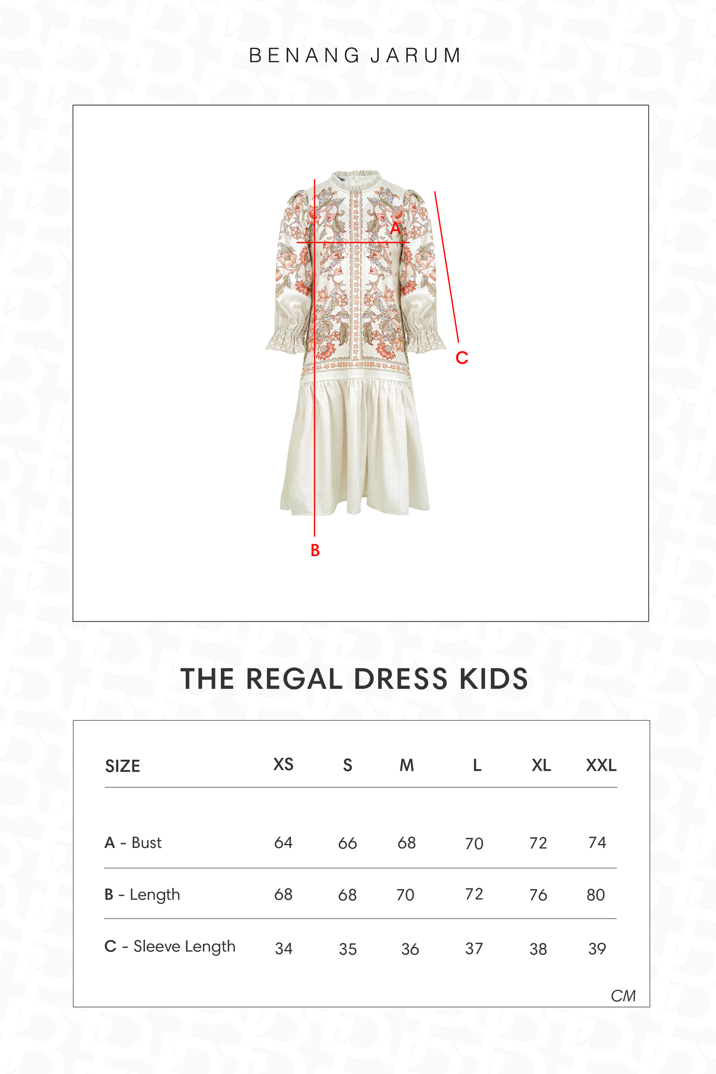 The Regal Kids Dress - Sandsage