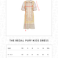 The Regal Puff Kids Dress - Sungold