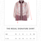 The Regal Signature Shirt - Burgundy