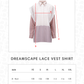 Dreamscape Lace Vest Shirt - Rivera