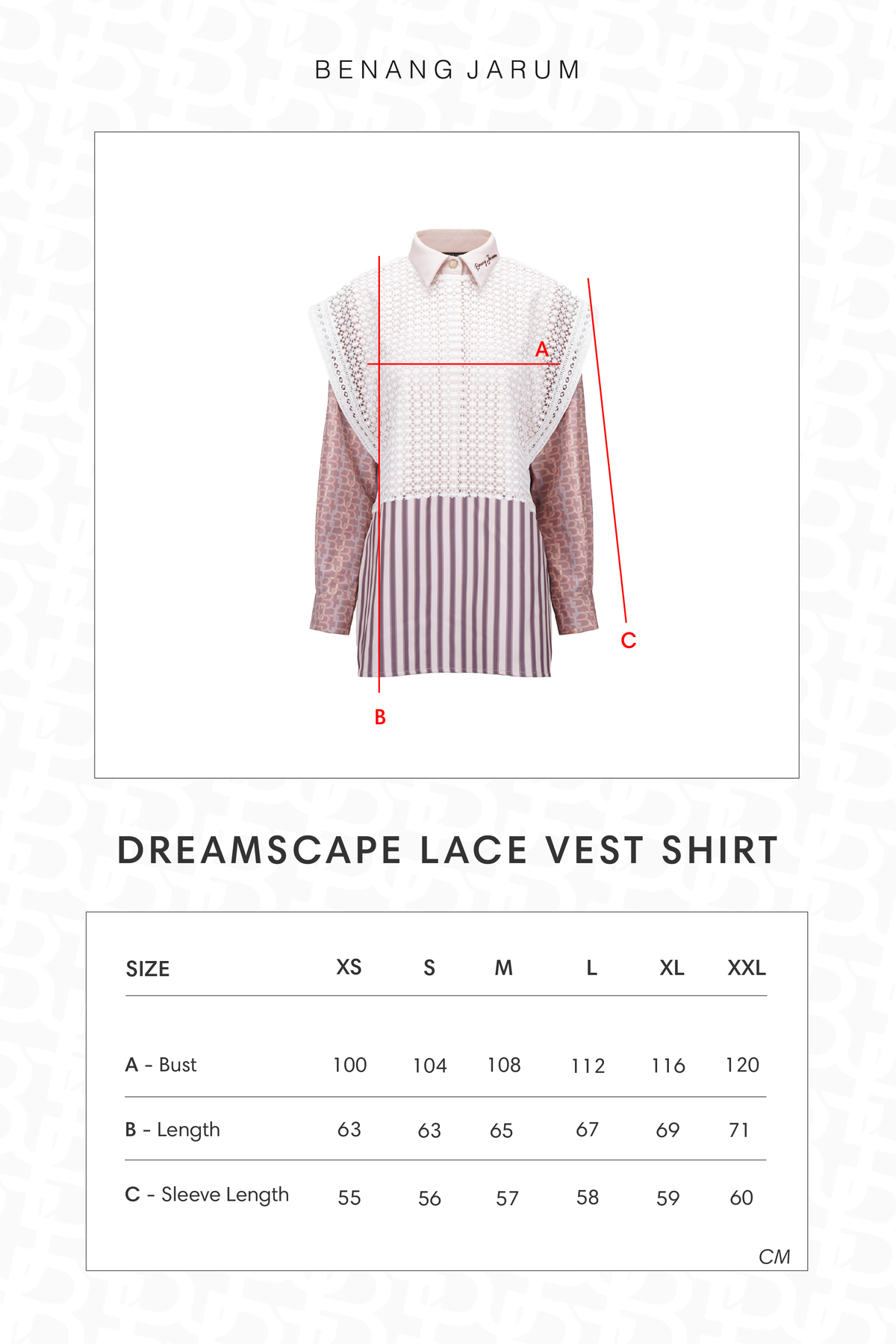 Dreamscape Lace Vest Shirt - Rivera