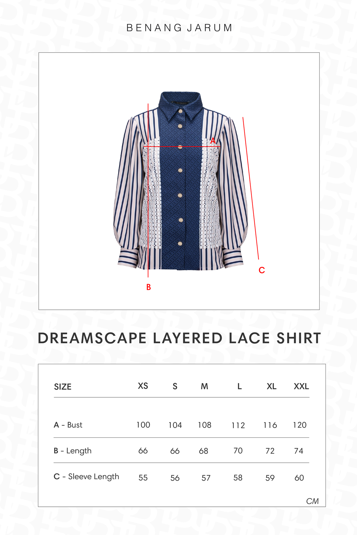 Dreamscape Layered Lace Shirt - Malibu