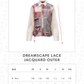 Dreamscape Lace Jacquard Outer - Monaco