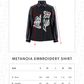 Metanoia Embroidery Shirt - Black