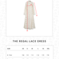 The Regal Lace Dress - Sungold