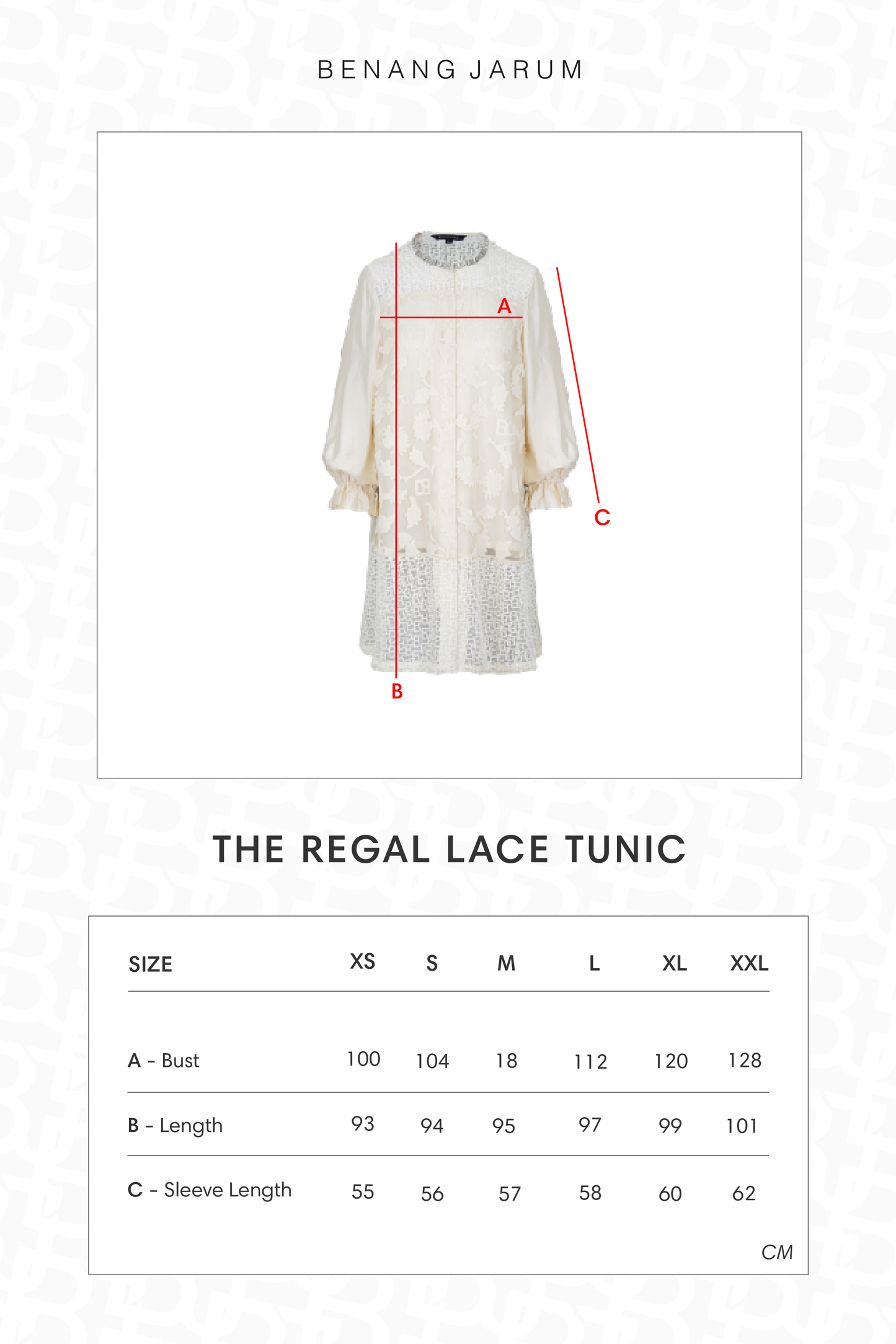 The Regal Lace Tunic - Sungold
