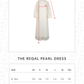 The Regal Pearl Dress - Sungold