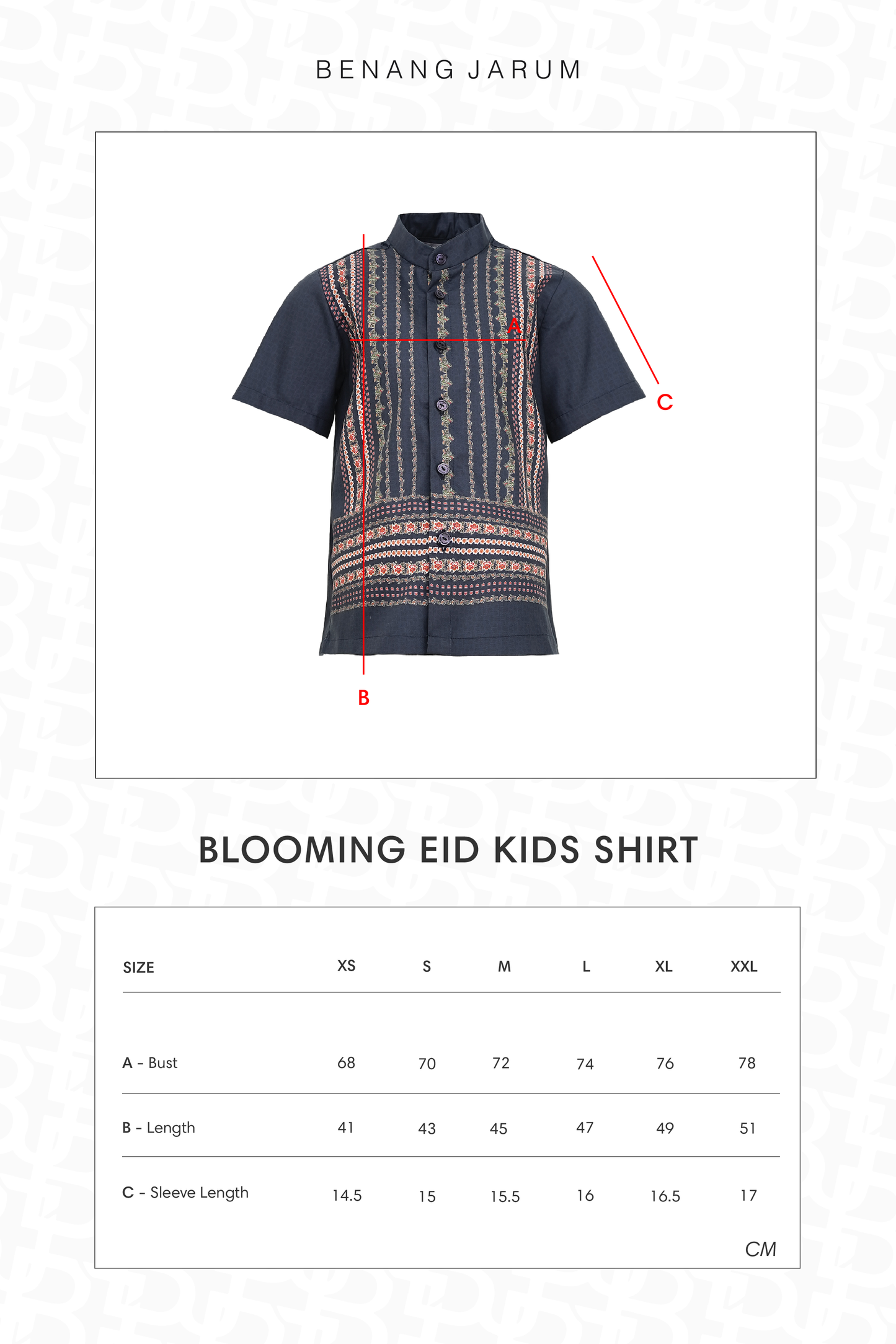 Blooming Eid Kids Shirt - Carnation