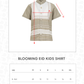 Blooming Eid Kids Shirt - Marigold