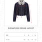 Signature Denim Jacket - Blue