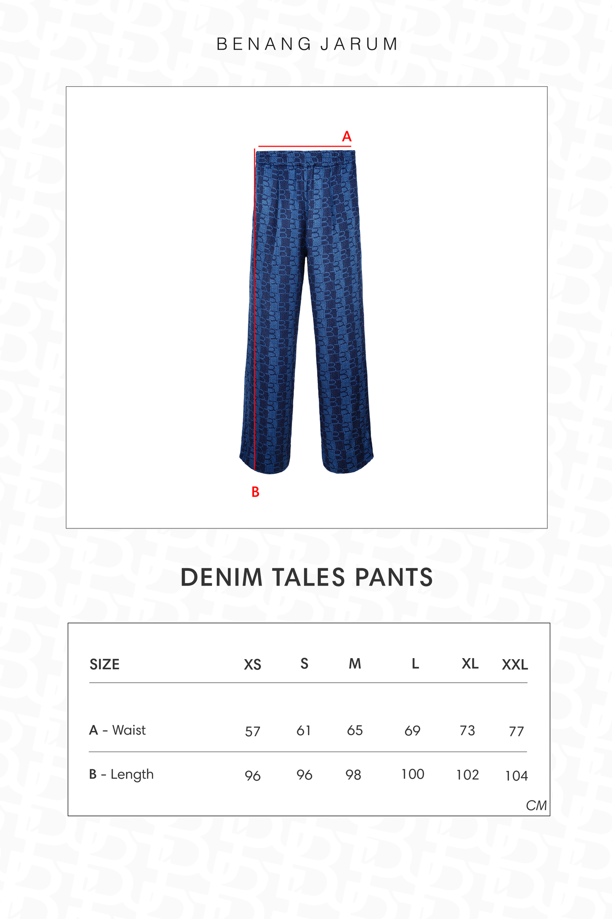 Denim Tales Pants - Dark Blue