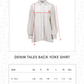 Denim Tales Back Yoke Shirt - Cream