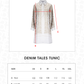 Denim Tales Tunic - Cream