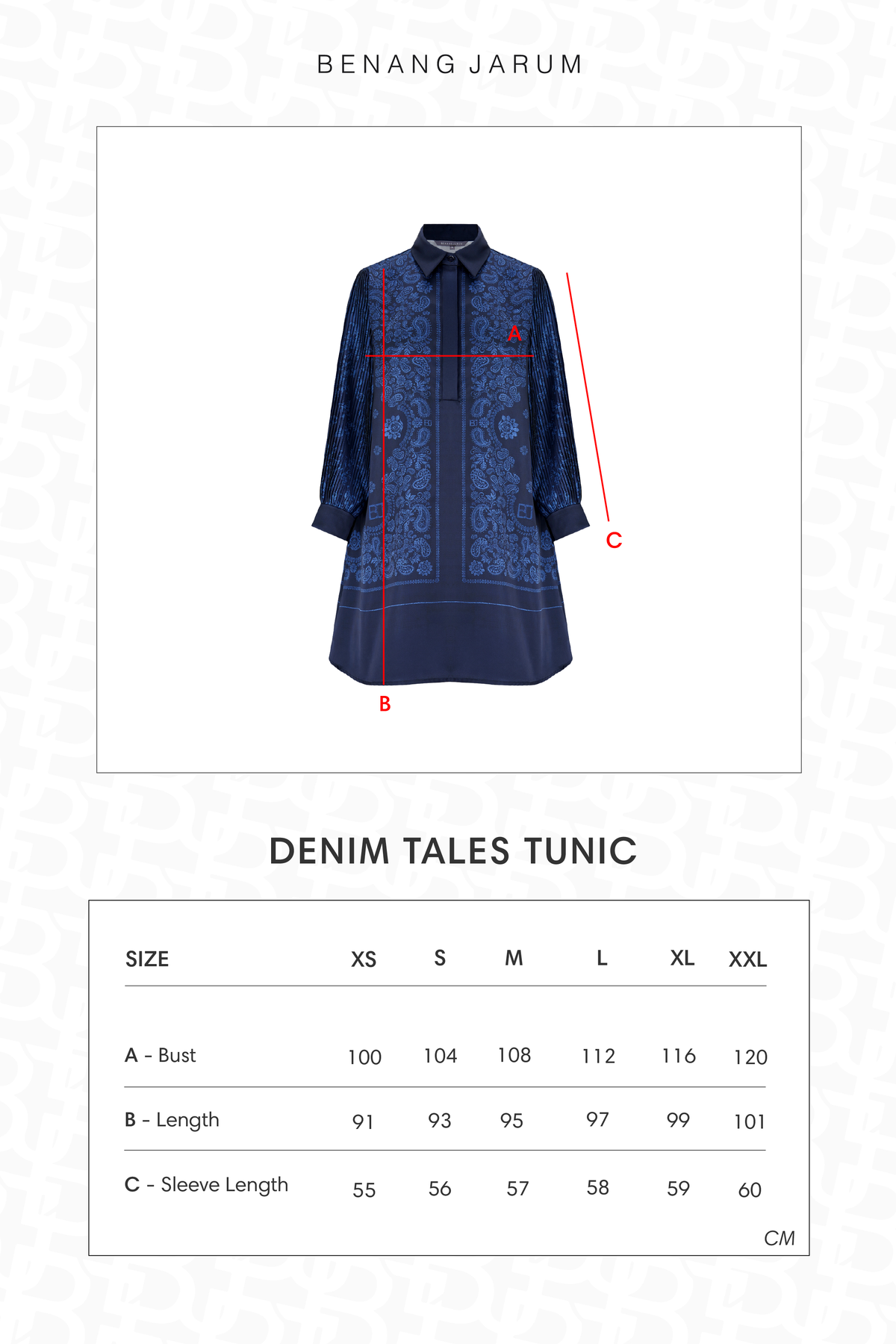 Denim Tales Tunic - Dark Blue