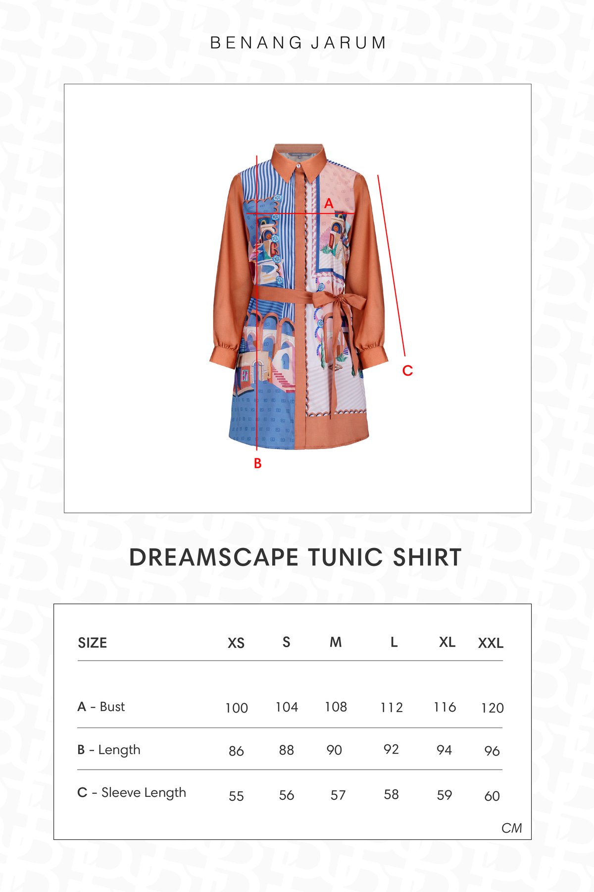 Dreamscape Tunic Shirt - Monaco