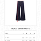 Molly Denim Pants - Navy