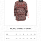 Mono Stripes T-Shirt - Choco