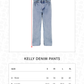 Kelly Denim Pants - Blue