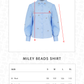 Miley Beads Shirt - Blue