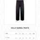 Kelly Barrel Pants - Black
