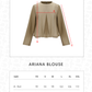 Ariana Blouse - Khaki