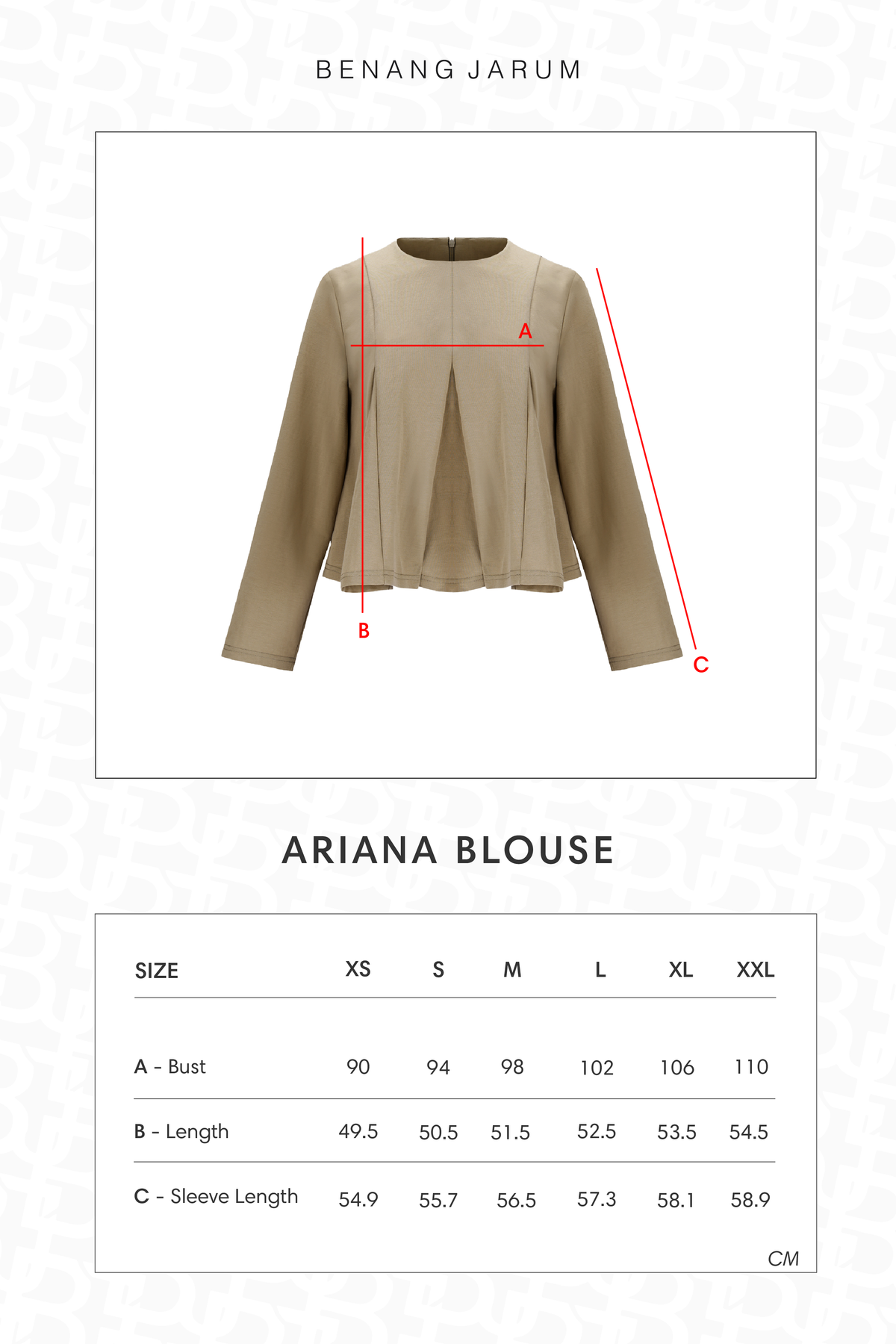 Ariana Blouse - Khaki