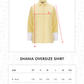 Shania Oversize Shirt - Yellow