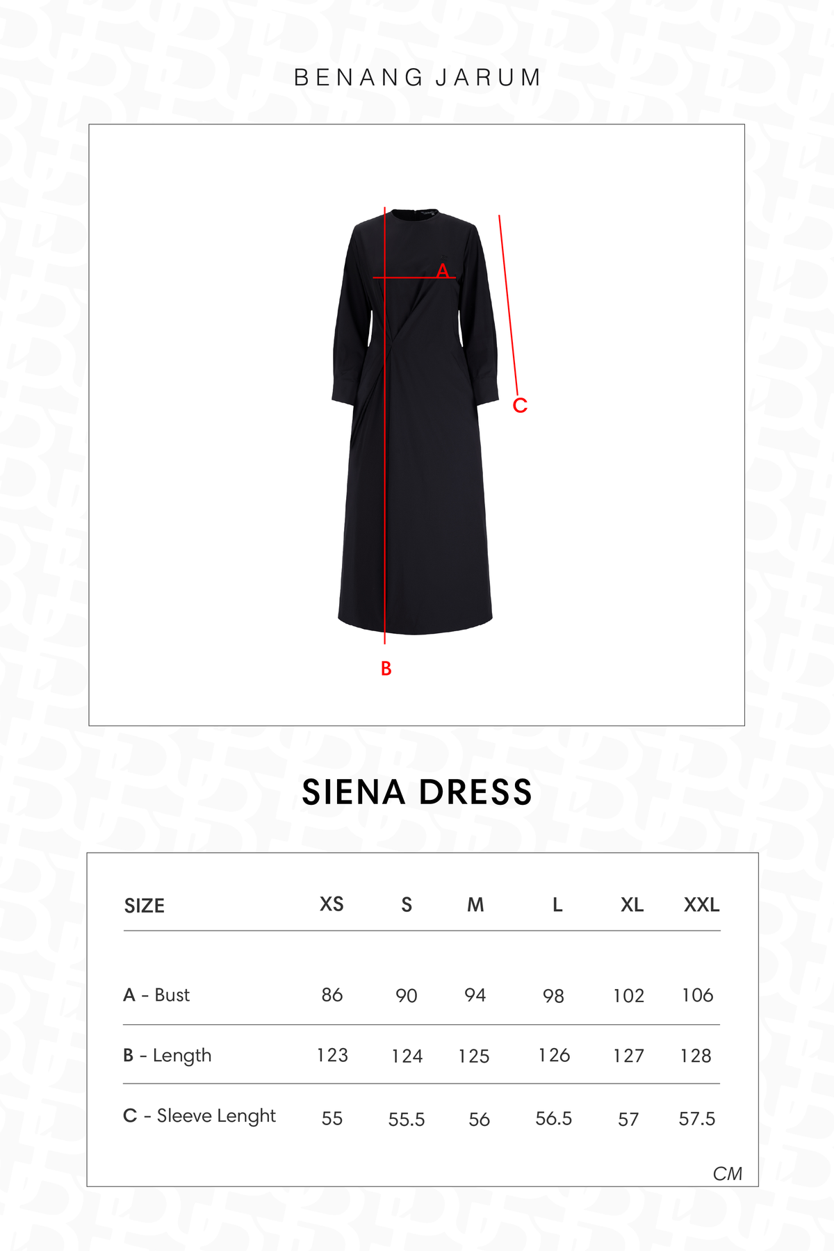 Siena Dress - Black